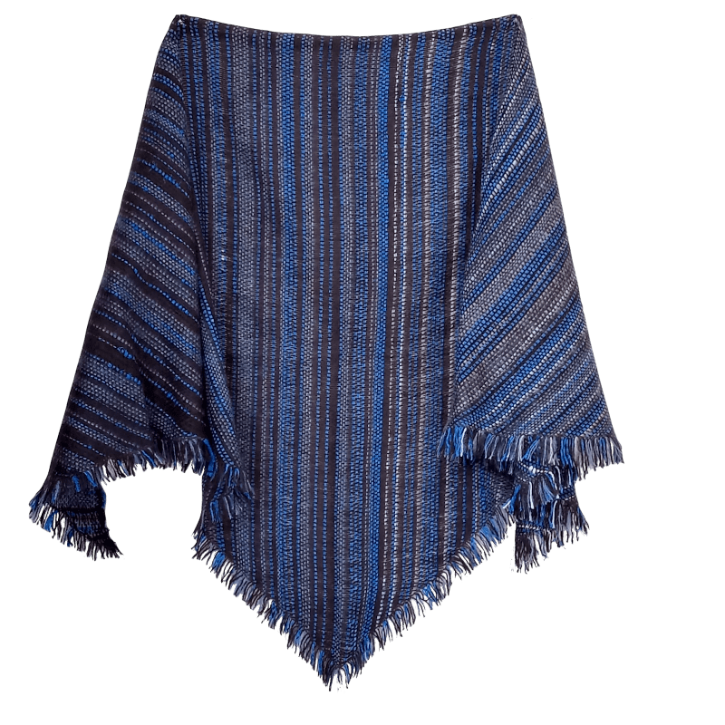 Ročno tkana svila moher ruta